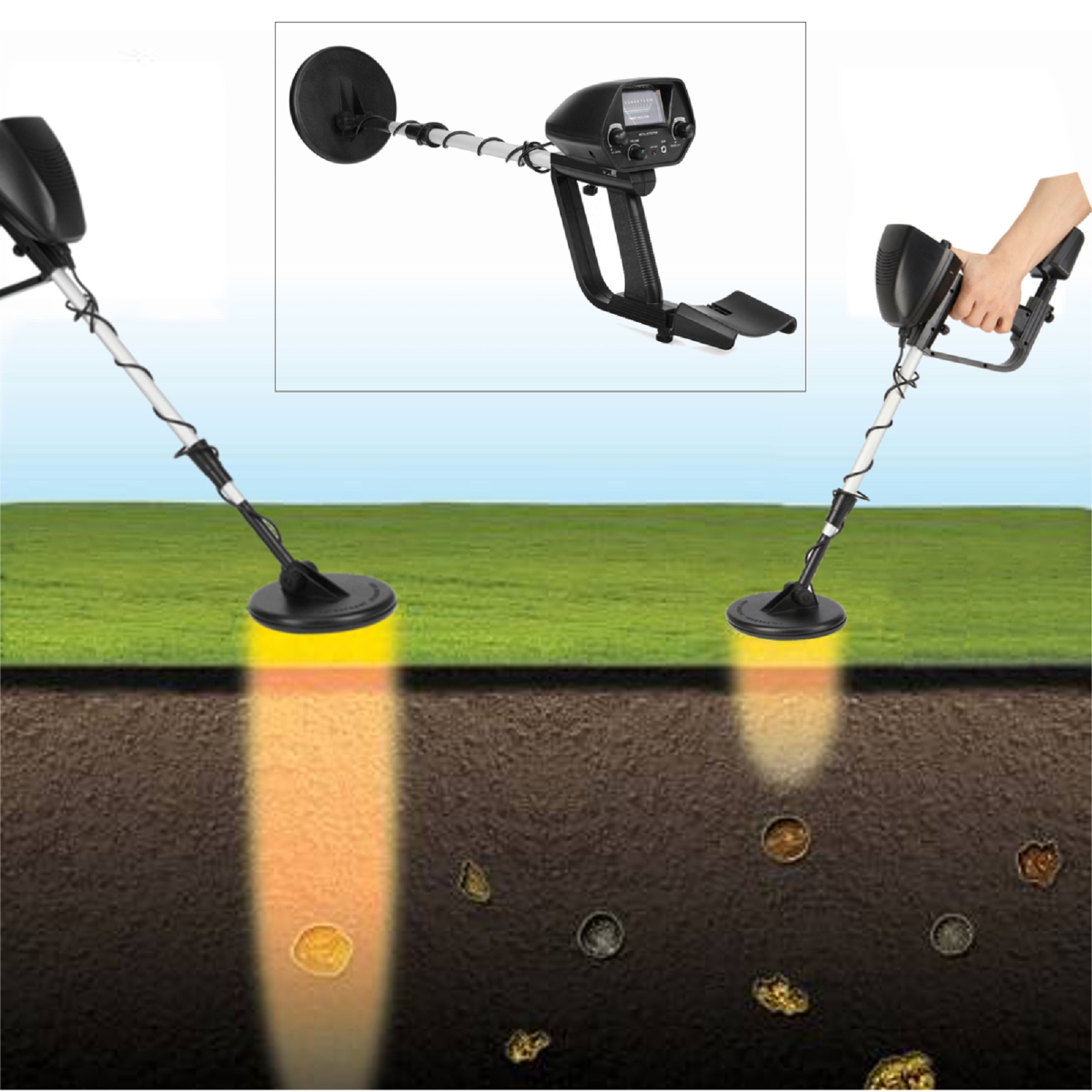 Noleggio metal detector