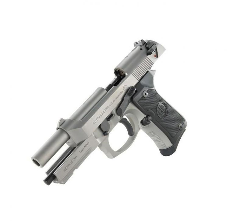 Pistola semiautomatica calibro 9x21  modello M9A1  compact inox