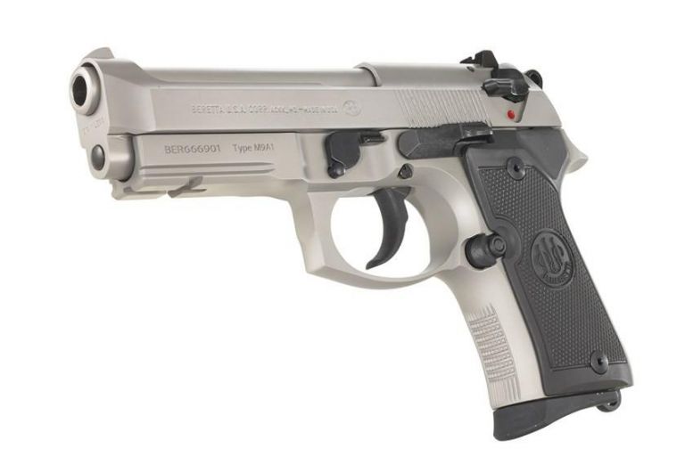 Pistola semiautomatica calibro 9x21  modello M9A1  compact inox