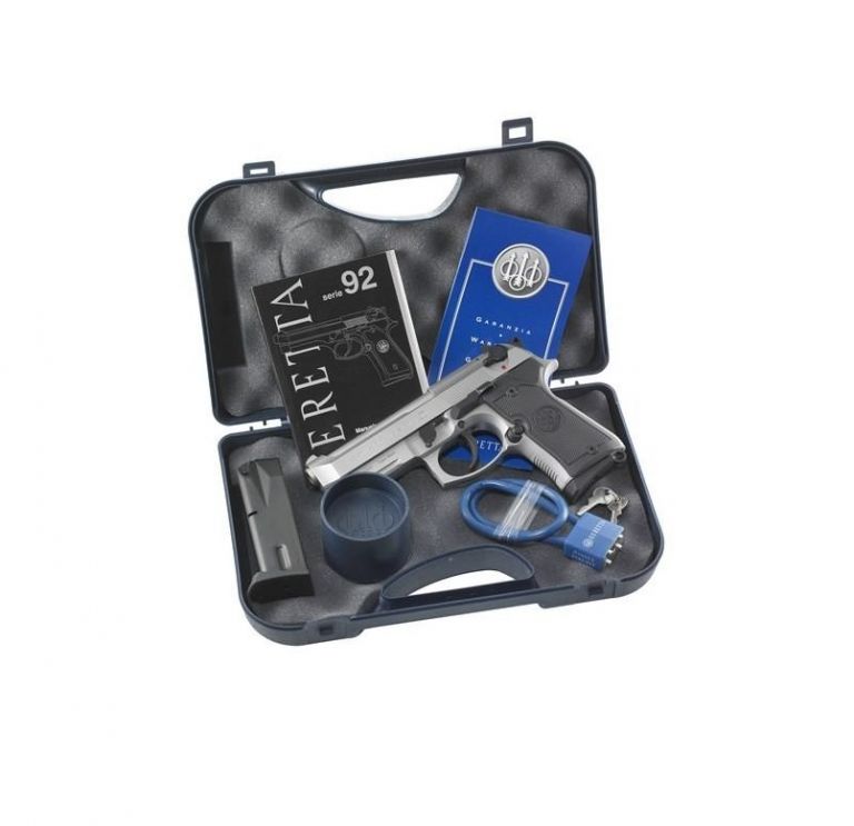 Pistola semiautomatica calibro 9x21  modello M9A1  compact inox