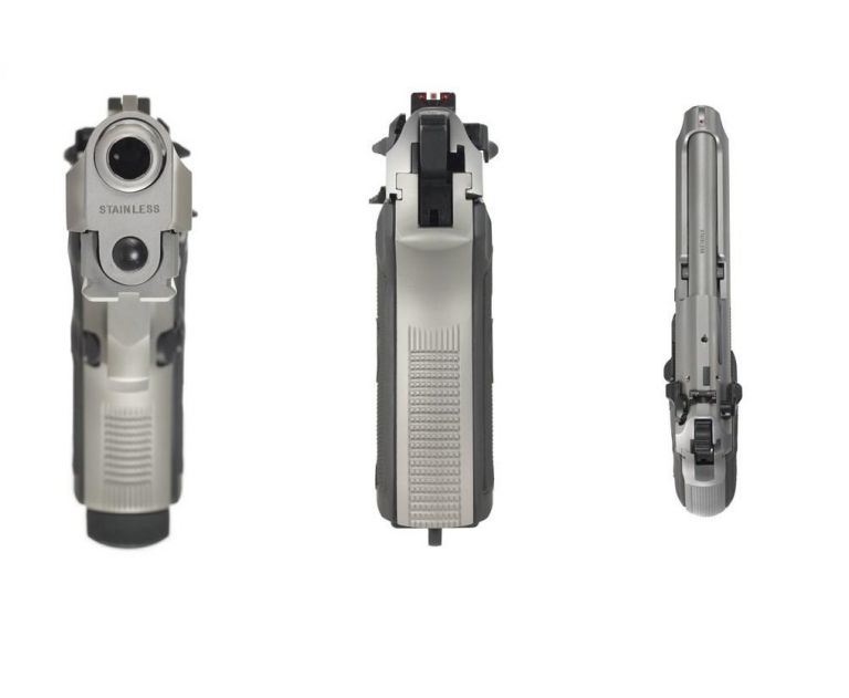 Pistola semiautomatica calibro 9x21  modello M9A1  compact inox