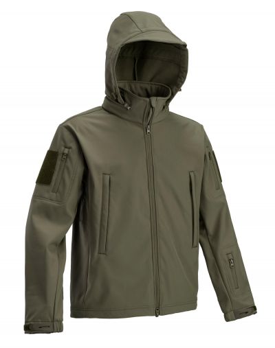 Giacca tattica Softshell codice D5-3430 OD colore verde DEFCON 5