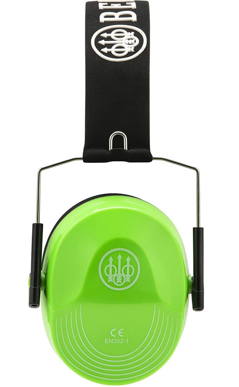 Cuffia da tiro Earmuffs 25 dbl SNR colore verde fluo