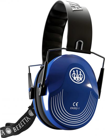 Cuffia da tiro Earmuffs 25 dbl SNR colore blu P. Beretta