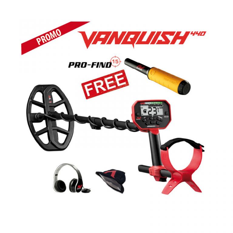 Metal detector cerca metalli VANQUISH 440 in promozione