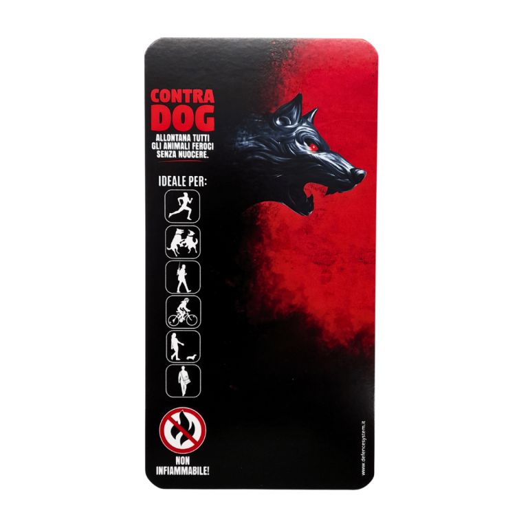 Spray anti aggressione CONTRA DOG per la difesa personale da animali