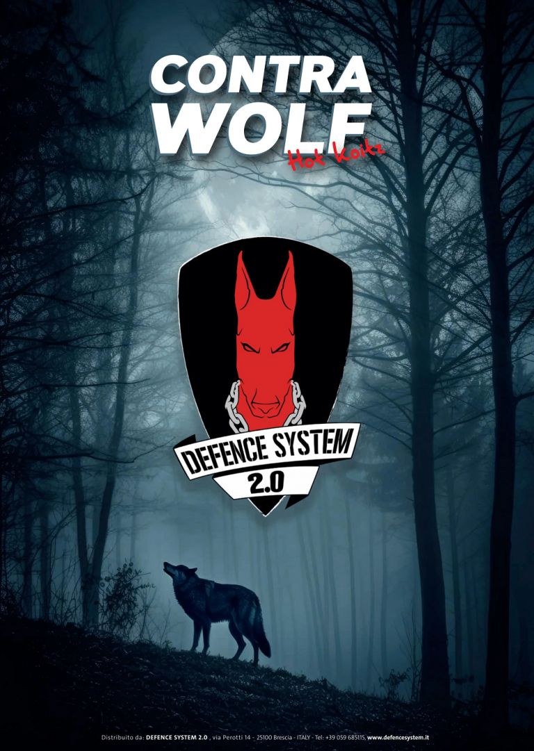 Spray anti aggressione CONTRA WOLF per la difesa personale da animali