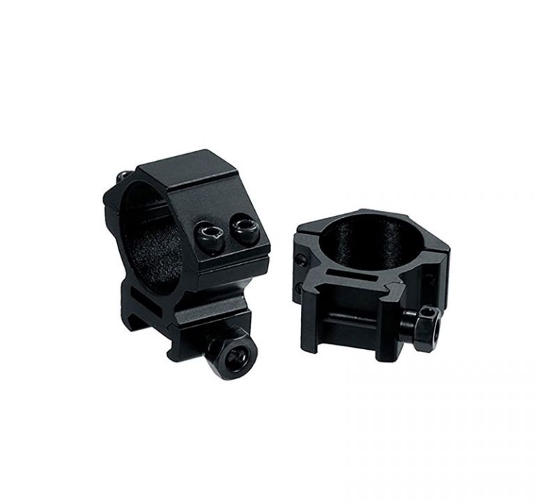 Anelli attacchi per ottica base Weaver 30mm BASSI - RGWM-30L4 Accushot