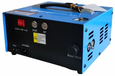 Compressore per ricarica carabina aria compressa PCP auto spegnimento Stoeger
