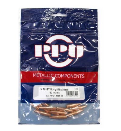 Palle HPBT calibro 30 .308'' 175 grani Conf. da 50 palle PPU - Partizan