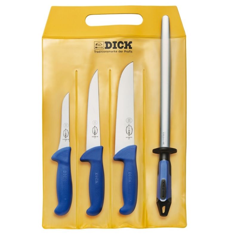 SET 3 PZ COLT.MACELLAIO + ACCIAINO SERIE ERGOGRIP 8255500