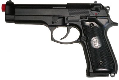 PISTOLA A GAS TIPO BERETTA 92 F SCARRELLANTE KY GGB1