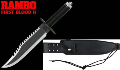 Coltello in acciaio inox Rambo II