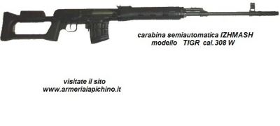 CARABINA SEMIAUTOMATICA TIGR 308 W. IZHMASH