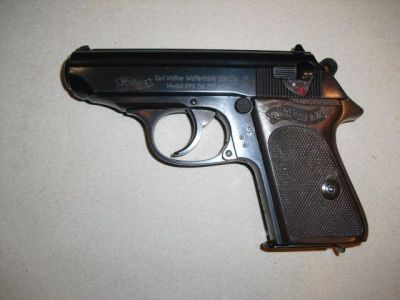 Pistola semiautomatica Mod. PPK cal. 7,65 Walther Waffenfabrik Ulm