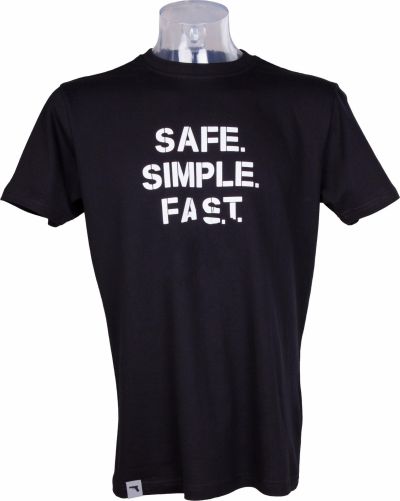 T-Shirt manica corta Glock SAFE/SIMPLE/FAST colore nera Glock