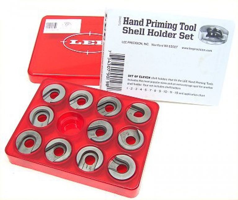 Lee 11 shell holder set 90198 per innescatore reggibossolo