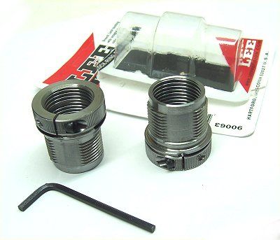 Lee boccole montaggio die 2 pezzi lock ring eliminator 90063 LEE