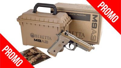 Pistola semiautomatica cal. 9x21 IMI modello M9A3 P. Beretta