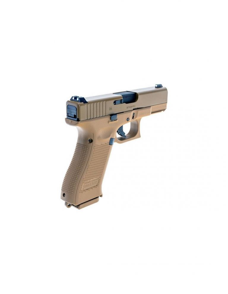 Pistola a gas scarrellante modello Glock 19X airsoft calibro 6mm