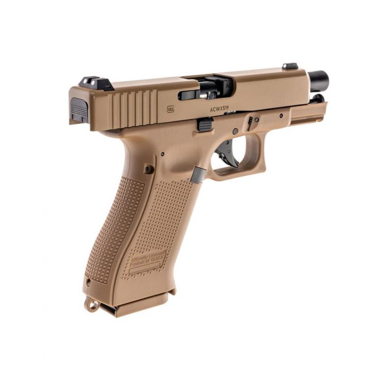 Pistola a gas scarrellante modello Glock 19X airsoft calibro 6mm