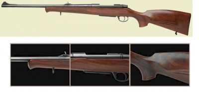 Carabina Bolt Action AZ 1900 Bavarian S cal. 308 A. Zoli